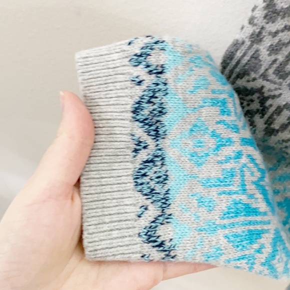 Talbots Nordic lights fair isle sweater size XLp - Picture 7 of 10